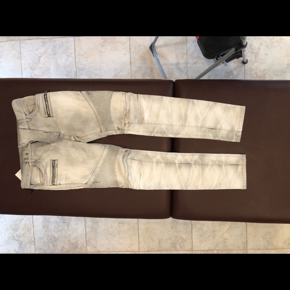 Balmain biker jeans